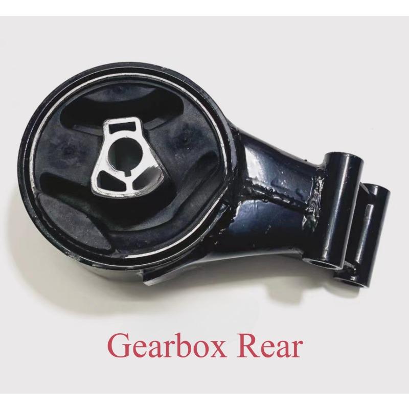 Front Rear Gearbox Transmission Bushing Pad Bracket Engine Foot Rubber for Chevrolet Cruze for Buick Excelle 1.6/1.8 13248552 Gearbox Rear