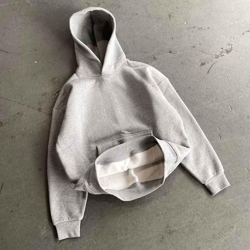 Womens Gothic Streetwear Hooded Zip-Up Sweatshirt Pants Set Casual Long Sleeve Solid Color Oversized Fit