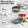 GREENPAN Frying Pan Set (20cm + 26cm), Gas-Stove Only, Dishwasher Safe, PFAS-Free, Non-Stick, Ceramic Coating, Easy To Clean [Chasam]