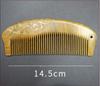 Large Carved Green Sandalwood Wooden Comb - Portable Wooden Gift Comb for Home