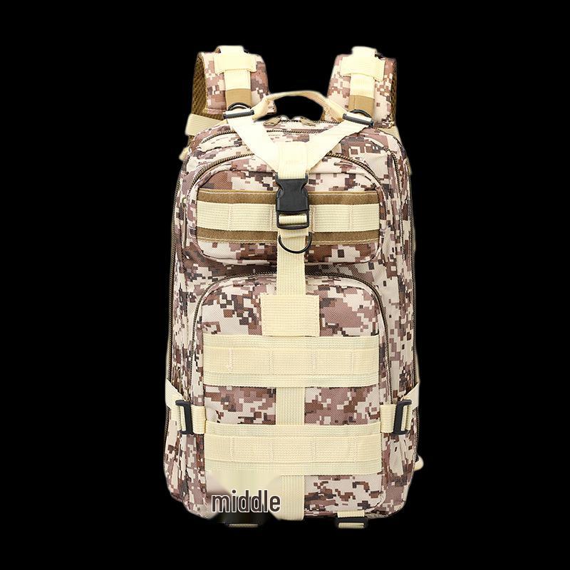 Tan Bei Man Outdoor Multi-functional Camouflage Backpack One Size