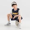 Duoduojia Boys' Summer Mesh Faux Two-Piece Basketball Set