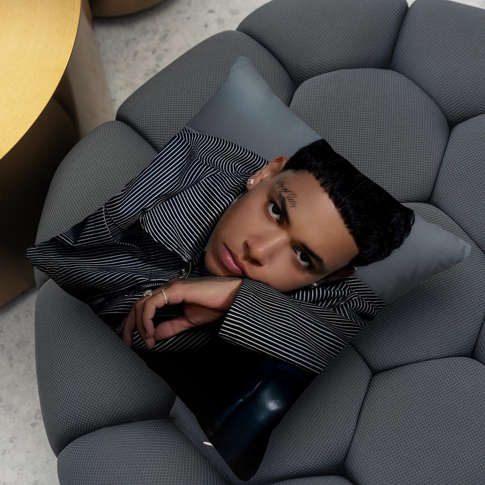 HIPHOP Singer K-Kwn RNB Cushion Cover 2-in-1 Reversible Plush Pillow Cover | Car/Sofa/Bed | Perfect Gift