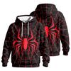 Men's Casual Loose Fit Printed Hoodie with Pocket and Drawstring