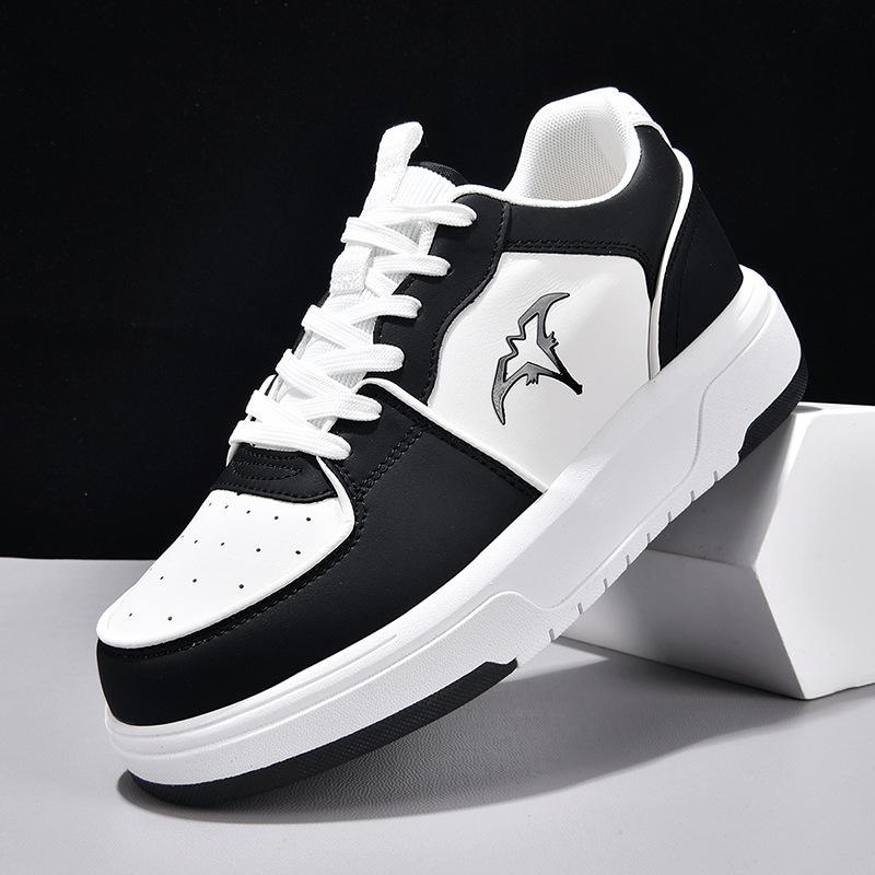 

Men s shoes new spring and summer breathable simple fashion sports board shoes young men four seasons versatile light white tide shoes 44