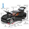1:24 Panamera Simulation Alloy Luxury Sedan Car Model Sound And Light Pull Back Toy Car Toy Boy Collection Decoration Gift