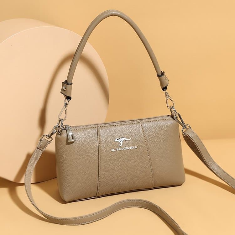 

Lychee pattern light luxury messenger bag women s shoulder bag