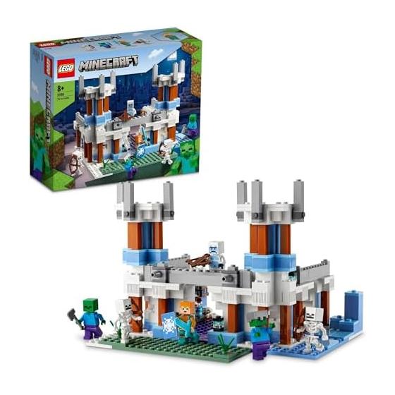 LEGO Minecraft Ice Castle Gift 21186 Toy Block Подарок на день рождения Castle City Building Мальчики Девочки 8 лет и старше