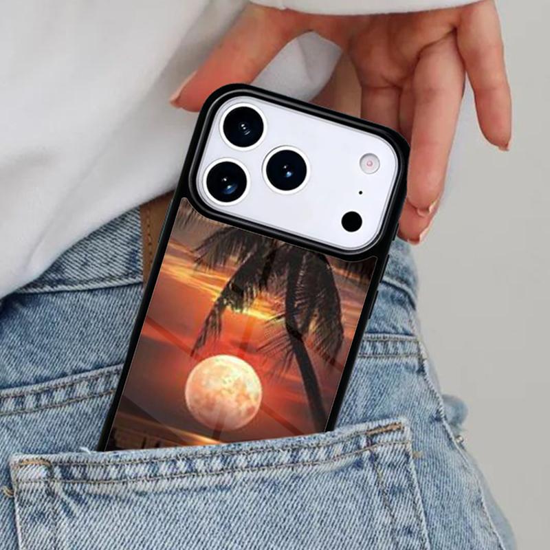 Summer Beach Love Phone Case for iPhone 17ProMax 12 13 14 15 16e 17 Pro Max Plus Air Cover