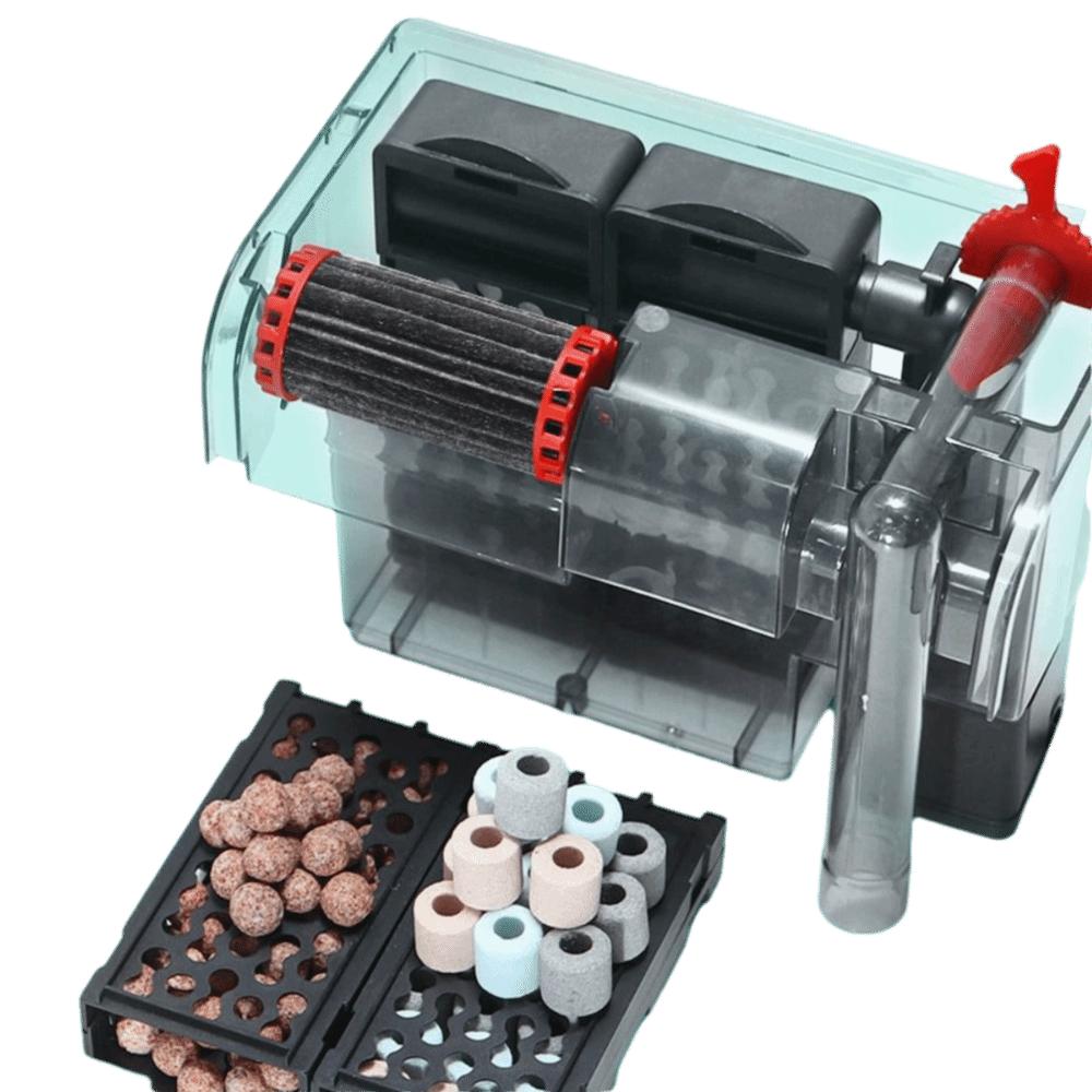 3 in 1 Fish tank filter waterfall Circulating Water Purifier Clean water cycle for Home