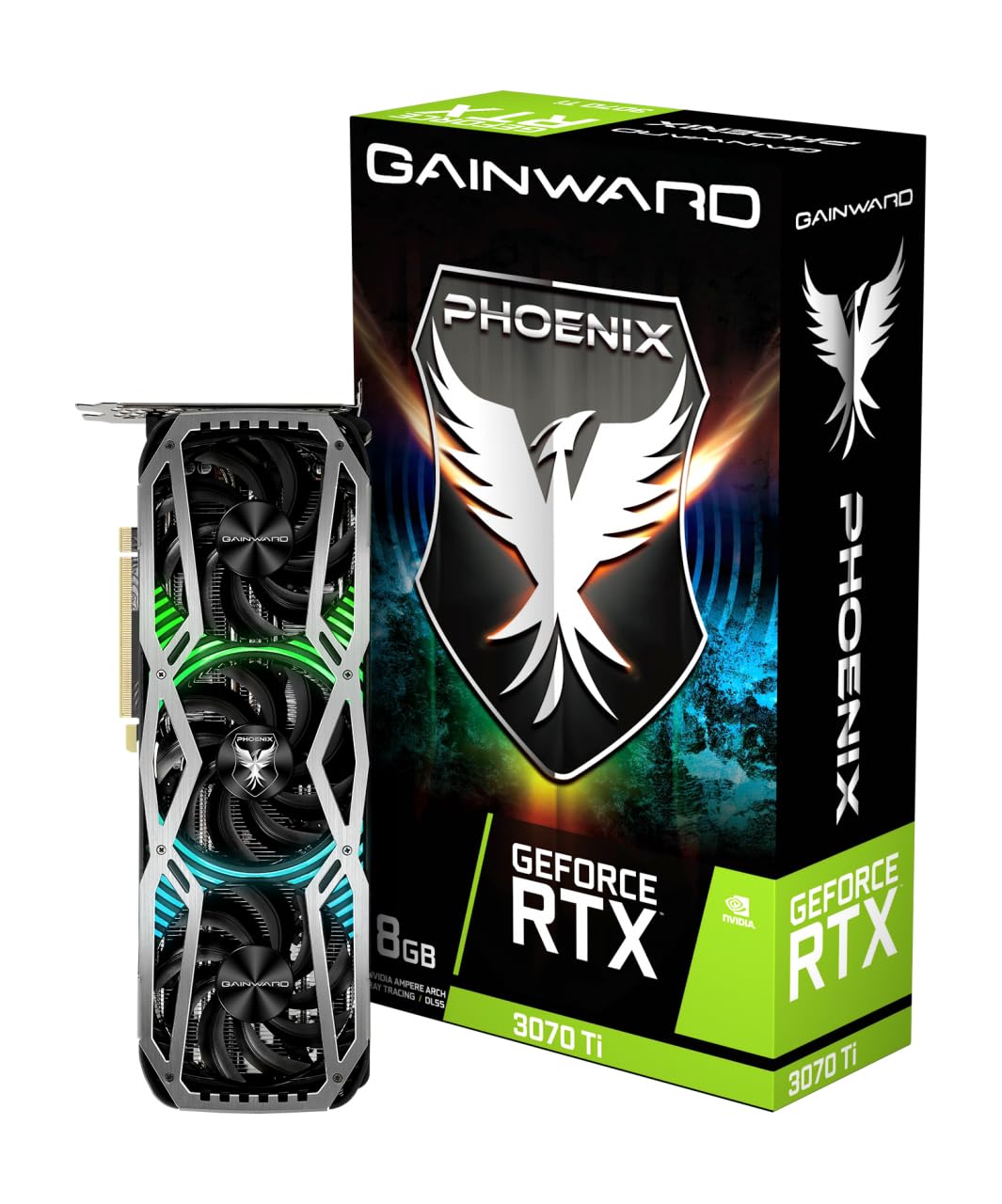 

Gainward GeForce RTX 3070Ti Phoenix Graphics Card VD7699 [Refurbished] NED307T019P2-1046X-G