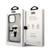 Karl Lagerfeld KLHCP14XHNKCTGK iPhone 14Pro Max 6.7" Black/black Hardcase Glitter Karl&Choupette