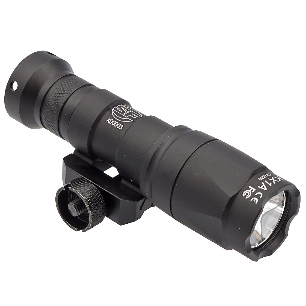 [Military Garage] SF Engraved M300A Type Scout Light & Two-Phase Click Remote Switch, Compatible with 20mm Rails, High-Intensity White LED