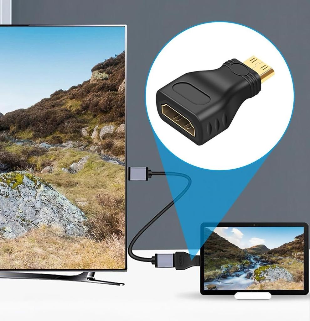 Mini Hdmi To Hdmi Adapter Ultra HD LogiLink 4K HDMI Adapter Gold Plated