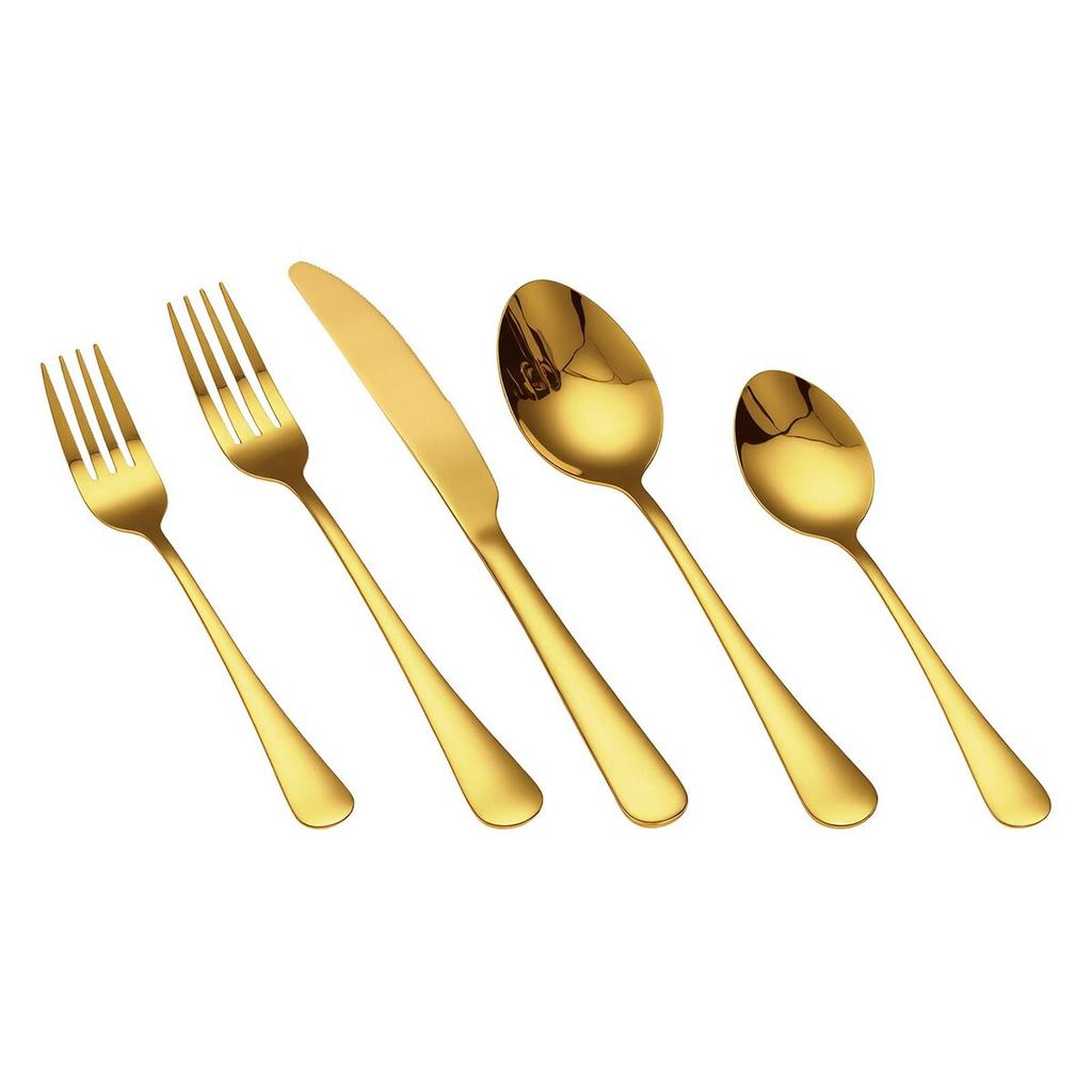 100-Piece Silverware Set Stainless Steel Cutlery Flatware Utensils for 20