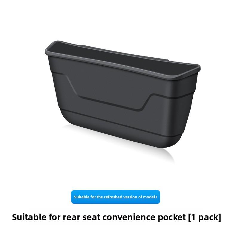 

Car Sticker Hot For Tesla Model 3 Model 3 Y Juniper Highland Seat Backrest Storage Box Convenient Trash Car Accessories Tools Mo NO LOGO