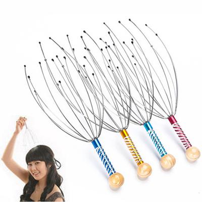 Octopus Head Massager Scalp Massage Claw Soul Extractor Relieves Tension Muscle Relaxation Relief Tiredness Massager Care Tools