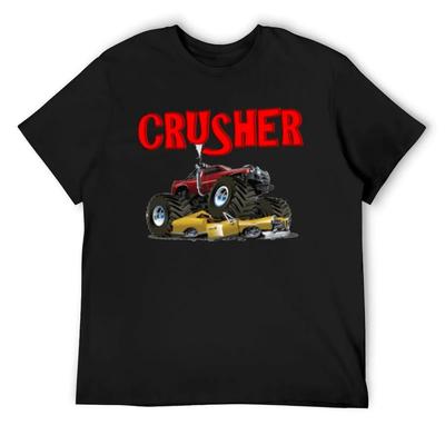 Crusher T-Shirt Kawaii Clothes Vintage Anime T Shirts Funny Gifts Mens Graphic T-shirts Big and Tall