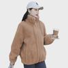 2022 Winter Korean Style High-end Double-faced Cashmere Wool Coat for Women - Medium-length, Fashionable