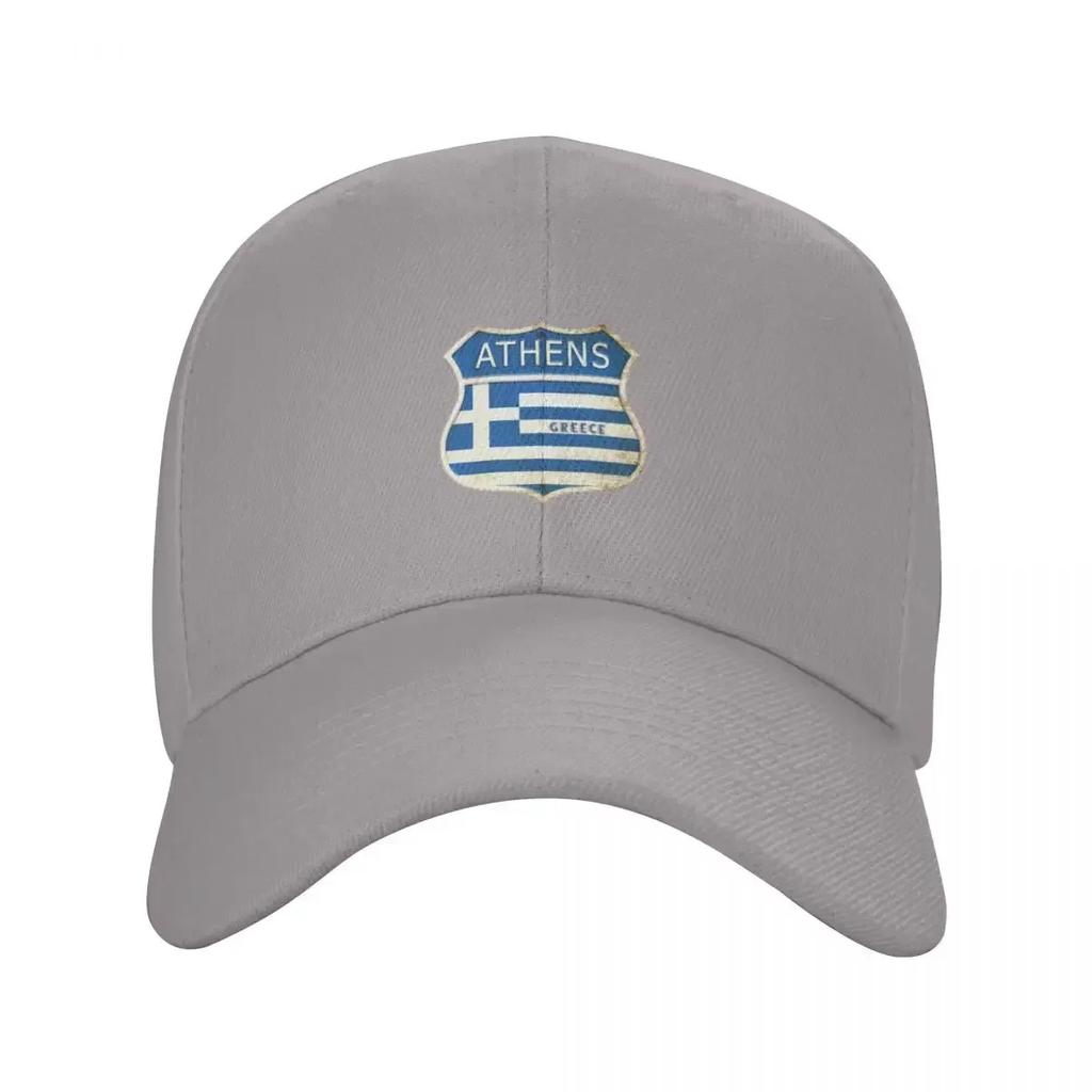 Athens Greece Coat of Arms Flag Design Baseball Cap Hats for Unisex New Hat Women Unisexs