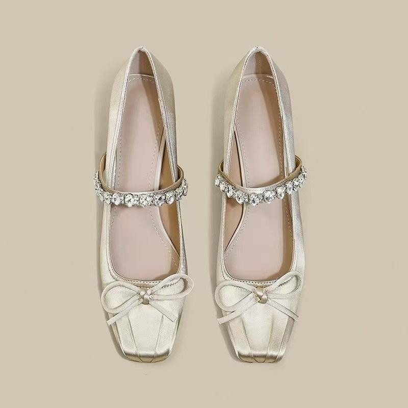 Hot Selling 2025 Party Pumps Shoes for Women Spring Women's Luxury Fashion High Heels Chunky Heels Ladies Shoes Zapatos De Mujer