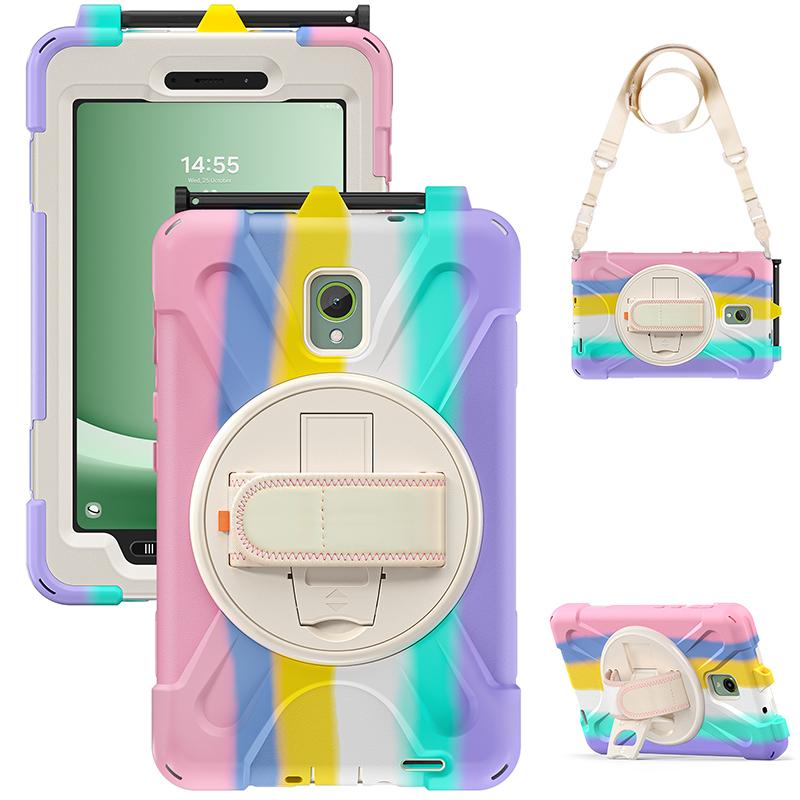 Case For Samsung Galaxy Tab Active 5 3 8 inch X306B X300 T575N T577 Tablet Case Stand 360 Rotation Protective Cover