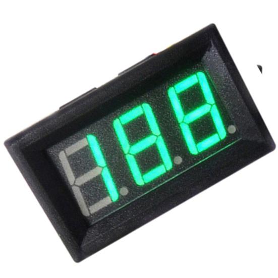 Portable DC 0-30V Voltmeter LED Display Panel Car Motor Digital Voltage Meter