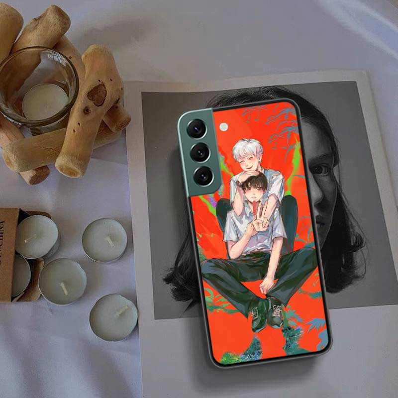 Anime H-Hikaru Ga Shinda Natsu Phone Case For Samsung Galaxy S22 S25 Ultra S21 S10 Plus S26 Edge S20 S23 S24 FE Cover Silico