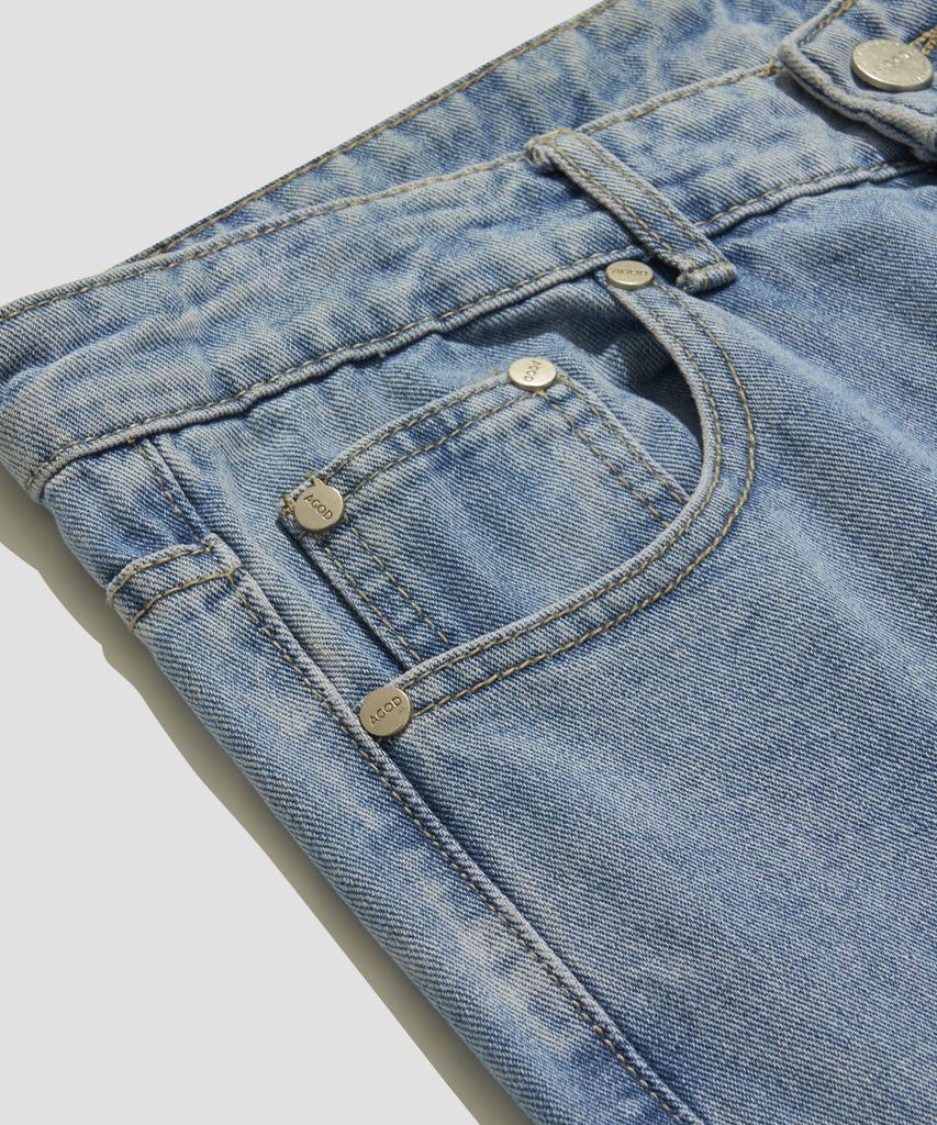 AGOD Wide Denim Pants [Medium Blue]