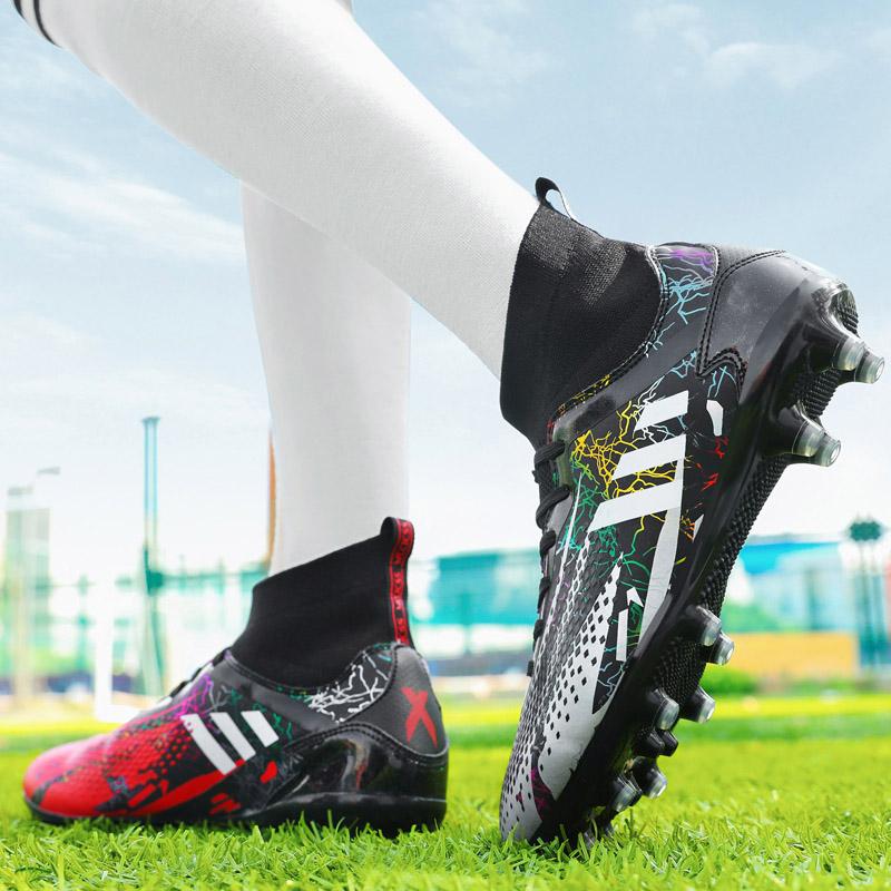 Moda Zapatos de fútbol unisex Tacos de fútbol Botines de fútbol Adolescente  Entrenamiento Zapatillas Deportivas al aire libre Ronaldo Plus Size 31-46  comprar a buen precio — entrega gratuita, reseñas reales con
