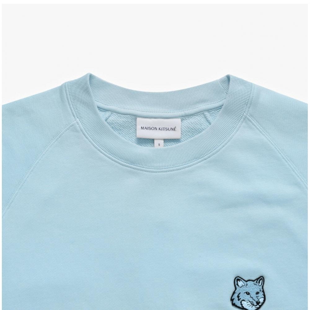 MaiSon KitSune Mm00304km0001 P427 Bold Fox Head Patch Men S SweatShirt