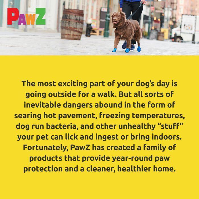 Buty Ochronne dla Psa - Protex Pawz - Czarne - Rozmiar XXS - Wodoodporne