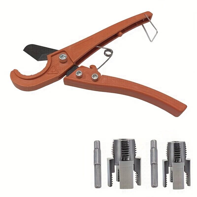 

5Pc Pipe Repair Tool Set - PPR Cutter, Electric Drill Threader, 2 Sizes