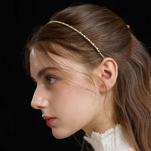 Baguette Cubic Hairband JP-24-502HB
