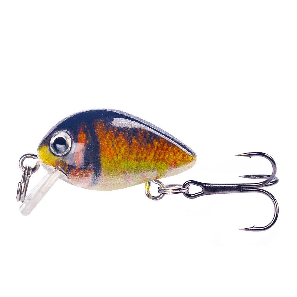 

Mini Bionic Wiggle Fat Fish Lure 1.5g 2.5cm Boxed