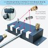 Pressure Washer Gun Snow Foam Lance Holder for Foam Cannon Nozzle Tip and Wand Extension Storage Rack Fit 1/4" Quick Connector