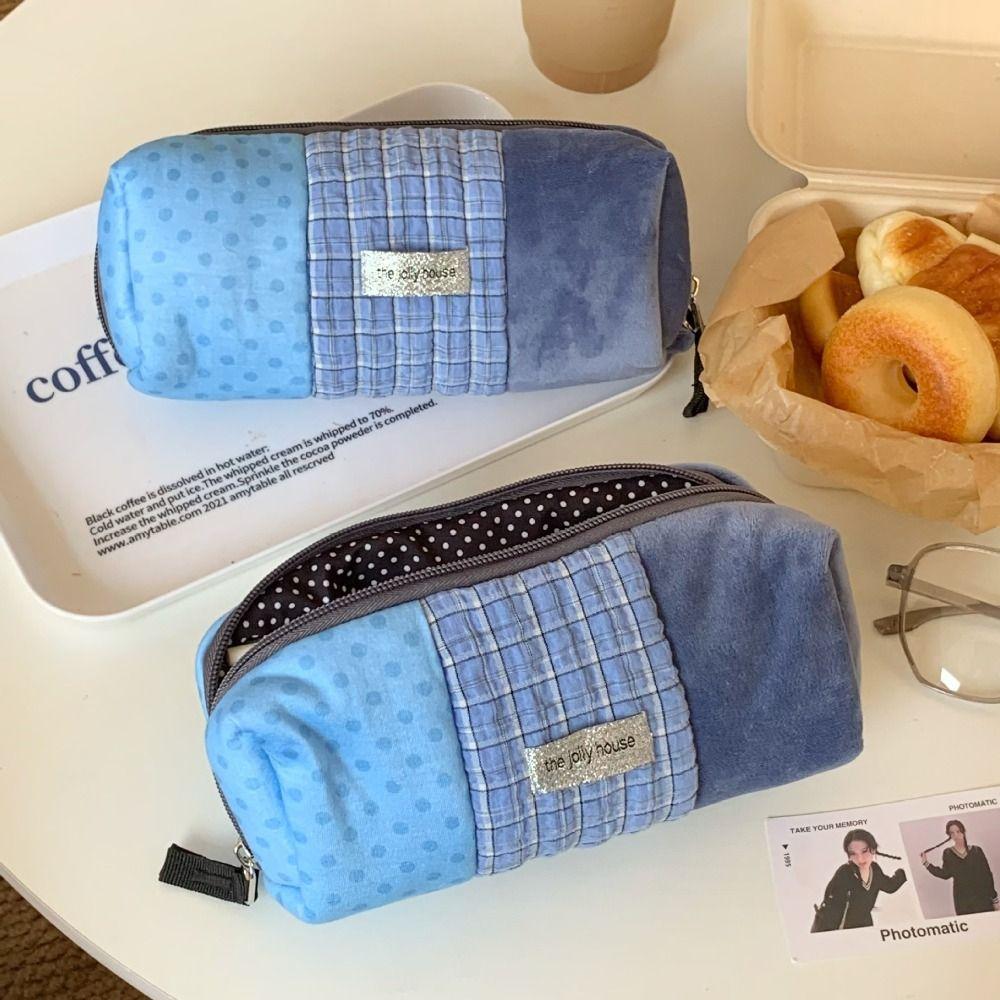 Soft Pencil Case Anti-fall Pen Bag High Quality Pencil Pouch  Back To School