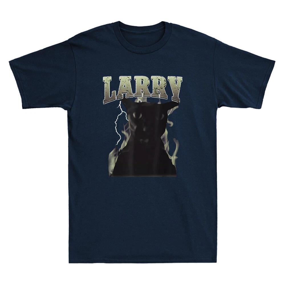 Răul Larry Pisică Dank Brainrot Meme Amuzant Grafic Retro Tricou cu Mânecă Scurtă pentru Bărbați la Modă și Street Hip-hop Îmbrăcăminte pentru Bărbați