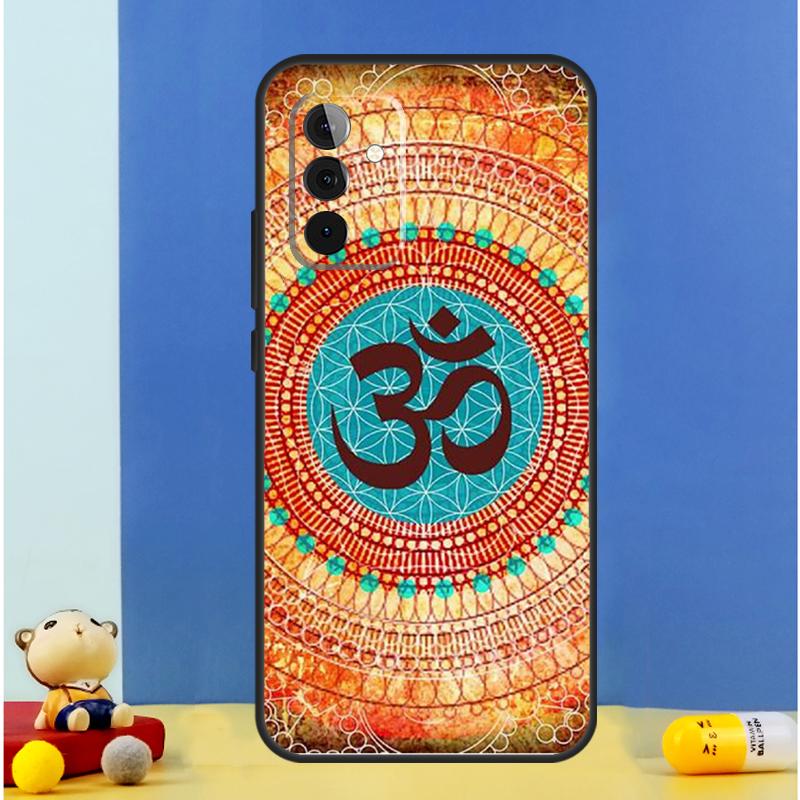 Aum Om Symbol Case For Samsung Galaxy A16 A36 A56 A06 A54 A34 A14 A13 A53 A12 A22 A32 A52 A35 A17 A15 A55