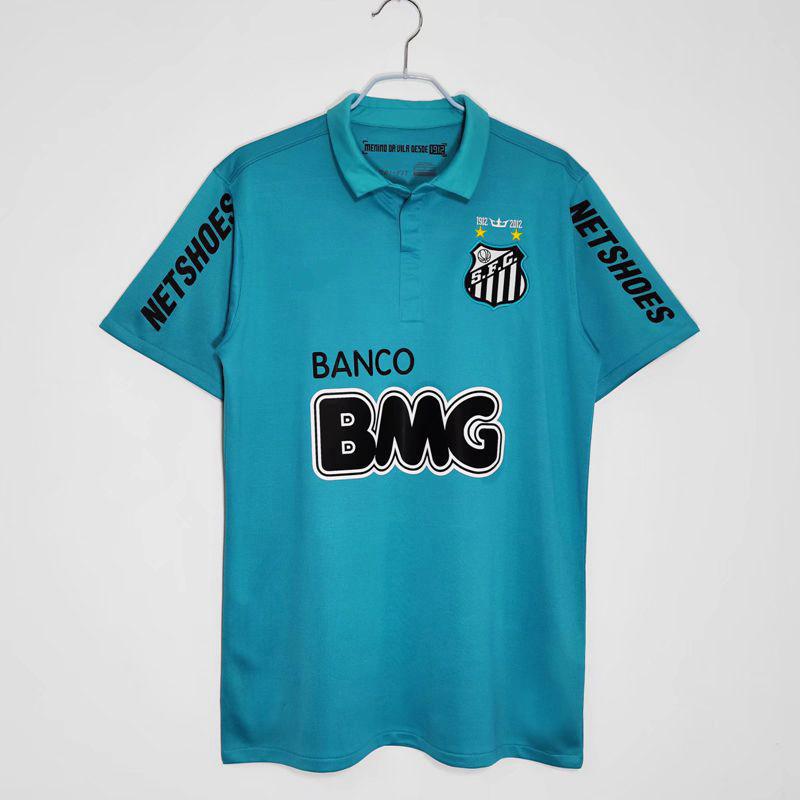1213 Season Brazil Santos Jersey Santos Commemorative Edition No. 11 Neymar Short-sleeved Football Jersey Retro Top