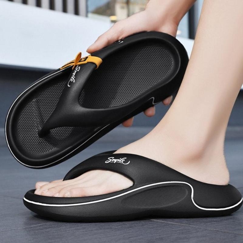 Infradito da uomo estive pantofole morbide da uomo scarpe casual da spiaggia per esterni scarpe da casa per il bagno