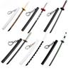 Anime Sword Shape Keychain Cartoon Blade of Ghost Keyring Model Cosplay Jewelry Accessories