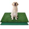 Schnell Saugfähig Tragbare Hunde-Toilette Grasmatten Premium Kunstrasenmatten für Hunde-Toilettenschale