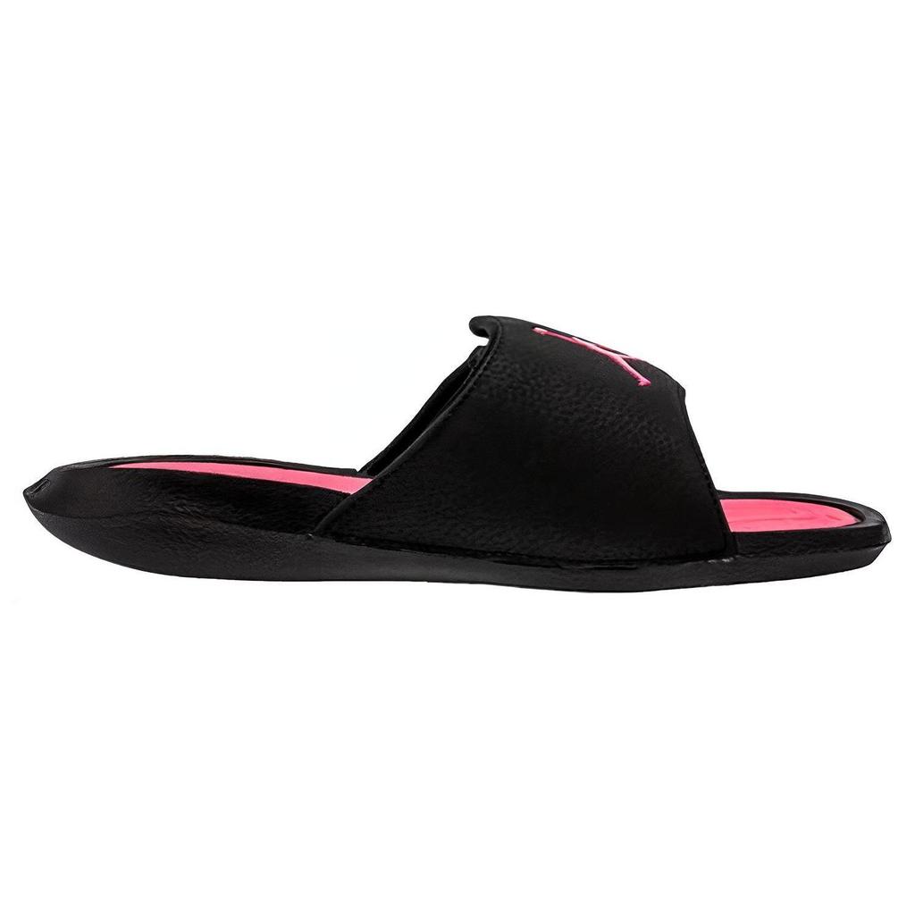 Air Jordan Hydro 6 Grade School 'Black Hyper Pink' (Unisex) Black / Hyper Pink Slide Slippers 881475 009