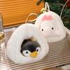 New 20cm Penguin House Plush Toys White Bear Soft Stuffed Animals Cushion Pillow Toys Home Decor Xmas Gifts
