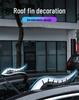 Dragon Horn Carbon Fiber Car Roof Ornament Spoiler Fin for Various Models