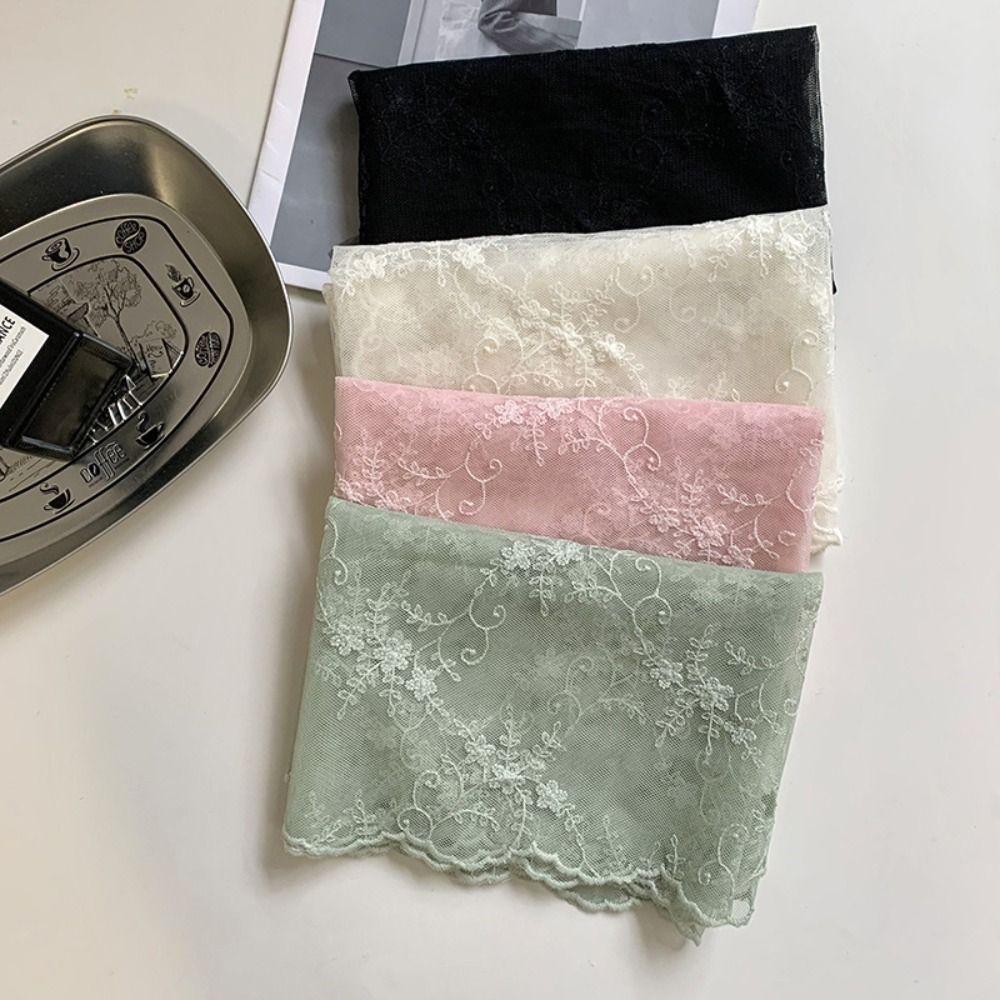 Lightweight Lace Scarf Long Shawl Headscarf Fashion Sunscreen Lace Shawl  Summer