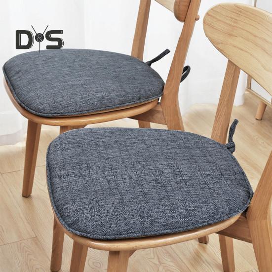Winter Seat Cushion Stuffed Anti-slip Bottom Detachable Slow Rebound Pressure Relief Seat Pad Thickened Living Room Office Chair Sofa Cushion