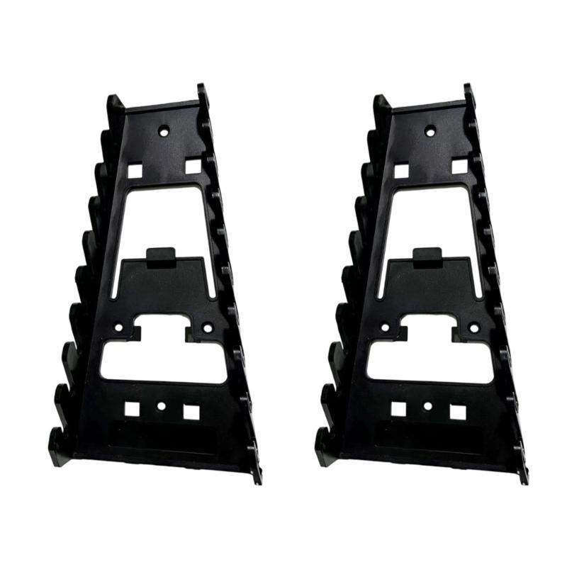 High Strength Engineering Plastic Tool Hook Rack With MultiGroove Design For Efficient Workshop Tool Organization
