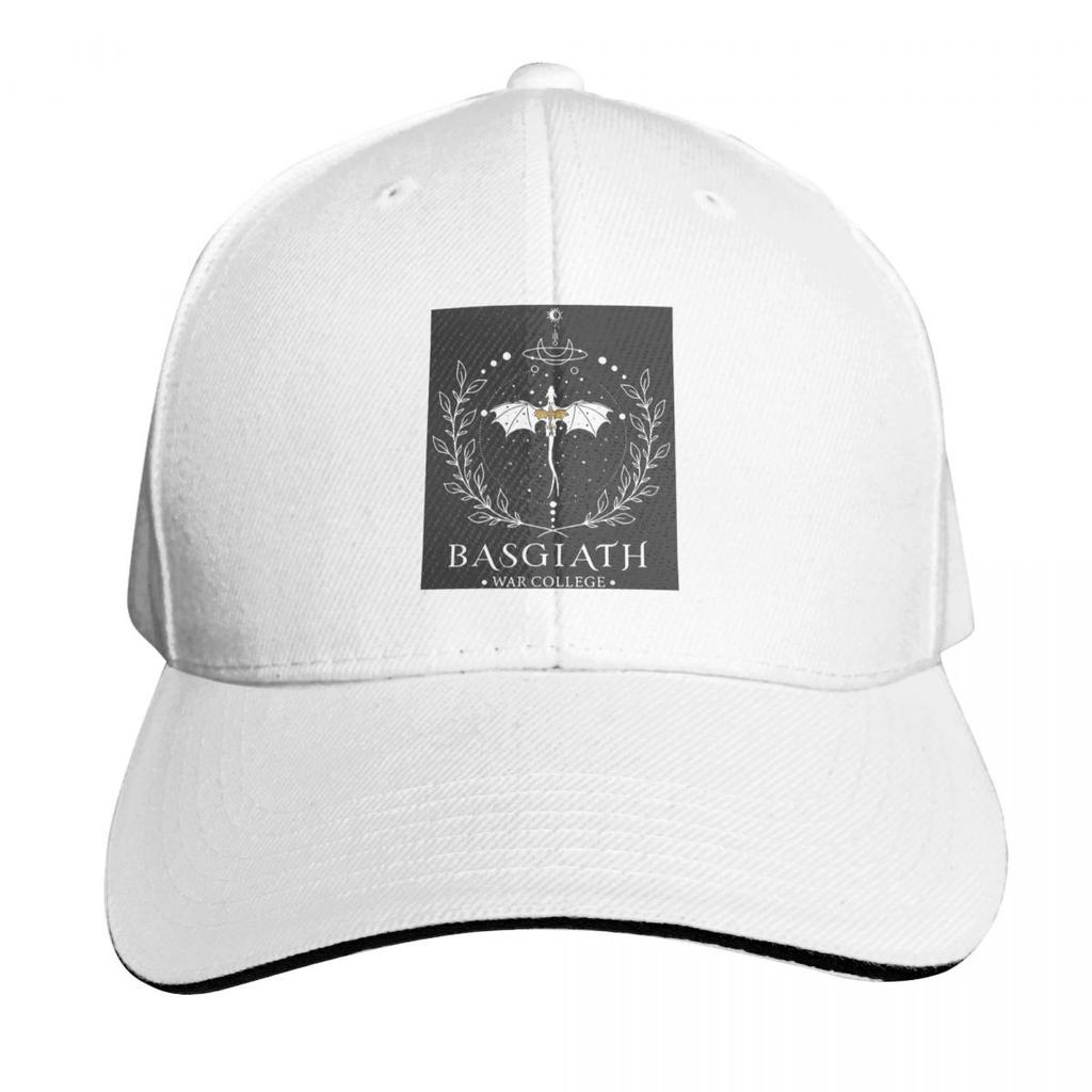 Vintage Basgiath War College Fourth Wing Cap Fashion Casual Baseball Caps Adjustable Hat Hip Hop Summer Unisex Baseball Hats